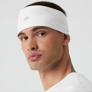 Performance Conquer Headband ALO White Unisex